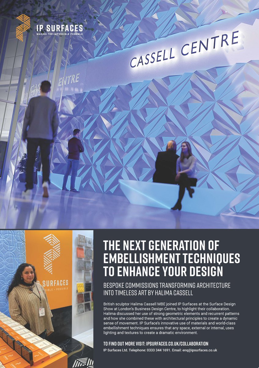 HScape_Surfaces's tweet image. Great to be featured in the current issue of 
@art_design magazine p35
@halimacassell 

Impossible 𝗣𝗼𝘀𝘀𝗶𝗯𝗹𝗲 🟠⚪ 

#issue55
#collaboration 
#sculpture 
#publicrealm 
#bespoke #commissions