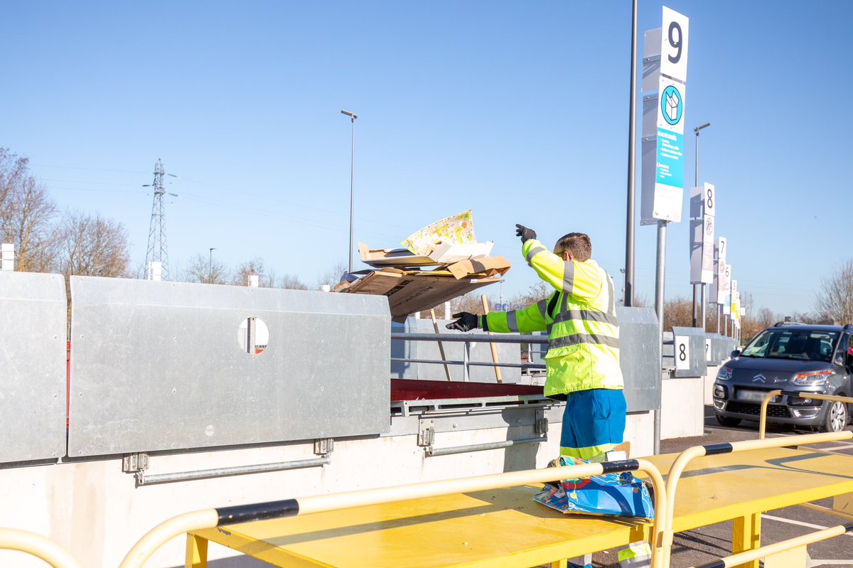 GrandReims's tweet image. La #déchetterie de Saint-Brice-Courcelles a #rouvert ses portes ! D’importants travaux, ont été engagés par le #GrandReims pour améliorer les #conditions d’accès des usagers, mais également pour accroître la #valorisation des déchets en facilitant le geste de #tri des habitants.