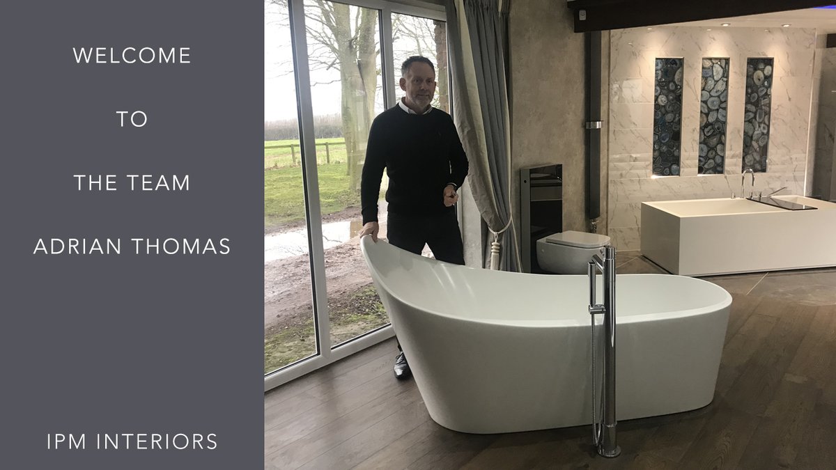 Adrian brings nearly 30 years experience in the retail sector and will be a great asset to the team here at IPM #bathrooms #derby #retail #experience #team #laufen #armaniroca #sealskinduka #interiors #renovation #derbyshire #newbathrooms #designer #kartell