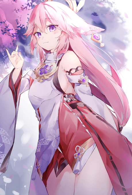 八重神子様🦊🌸

 #原神 #Genshin 