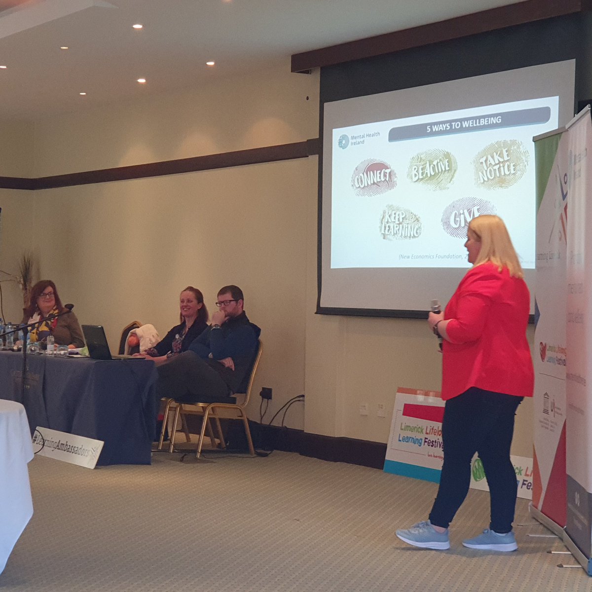 UL_GPS's tweet photo. Great attendance at today's Learning Limerick networking event with keynote speaker Claire Flynn, Mental Health Ireland #lifelonglearning #learninglimerick https://t.co/fSmBe8pjzP