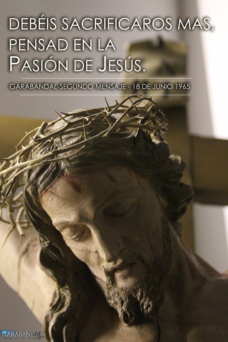 INICIEMOS LA CUARESMA DE LA MANO DE LA VIRGEN SANTÍSIMA. 
Ella en Garabandal no cesó de mostrarnos su amor maternal. No desechemos sus mensajes. 
MENSAJES: garabandal.it/es/que-es/los-…