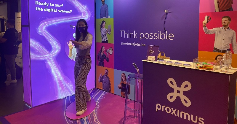 ProximusGroup's tweet photo. Wij zijn op zoek naar nieuw talent voor het @Proximus #Graduate Program. Heb jij onze stand al gespot op één van de jobbeurzen?  Geen probleem als je ons nog niet tegengekomen bent, je kan nog steeds solliciteren. 

#Job #Career