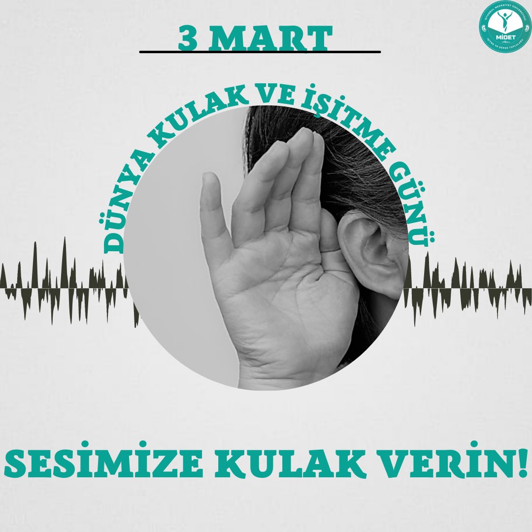 3 Mart Dünya Kulak ve İşitme Günü Kutlu Olsun!
#WorldHearingDay2022