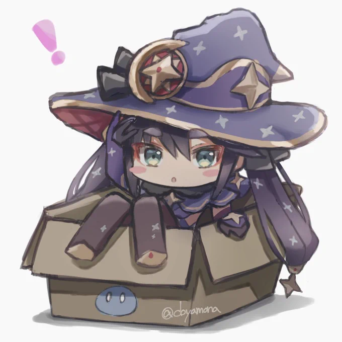 #原神 #mona #GenshinImpact 
箱モナちゃん📦 