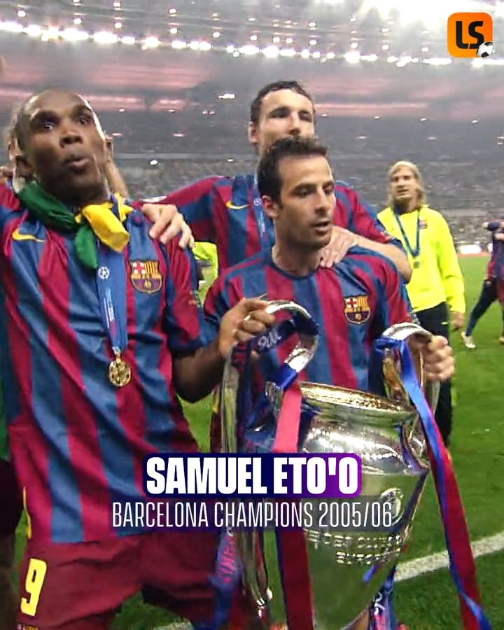 Happy birthday Samuel Eto\o   Throwback to his THREE UEFA Champions League wins    
