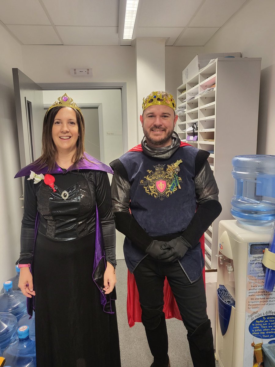 DepartmentGm's tweet photo. World Book Day at George Mitchell. Tremendous costumes and huge enthusiasm from the staff body 👏 
@jackainsworth65 @JoannaHadaway @marissa_tomkins @gmatschool https://t.co/mDMeZ10aeg