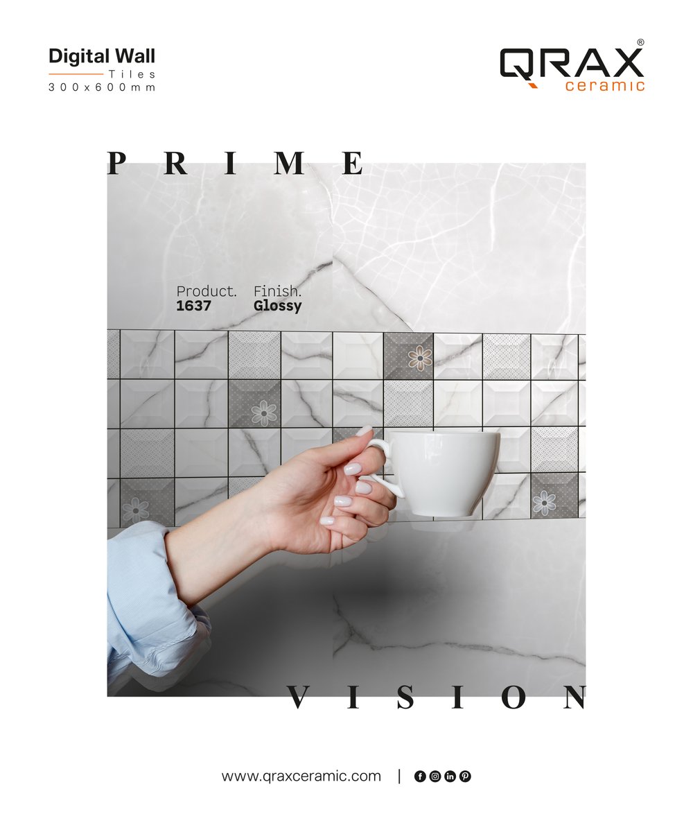 QraxCeramic's tweet photo. Prime Vision is not just sentence it’s everything about premium world. – Qrax Ceramics
Visit Us for more exclusive collection…
.
#mesmerizing #prime #vision #qraxceramic #premiumworld #glamorous #digitalwalltiles #300x600mm #modernbathroom #bath #bathroomsideas #openspace https://t.co/06Oz2sMFqI
