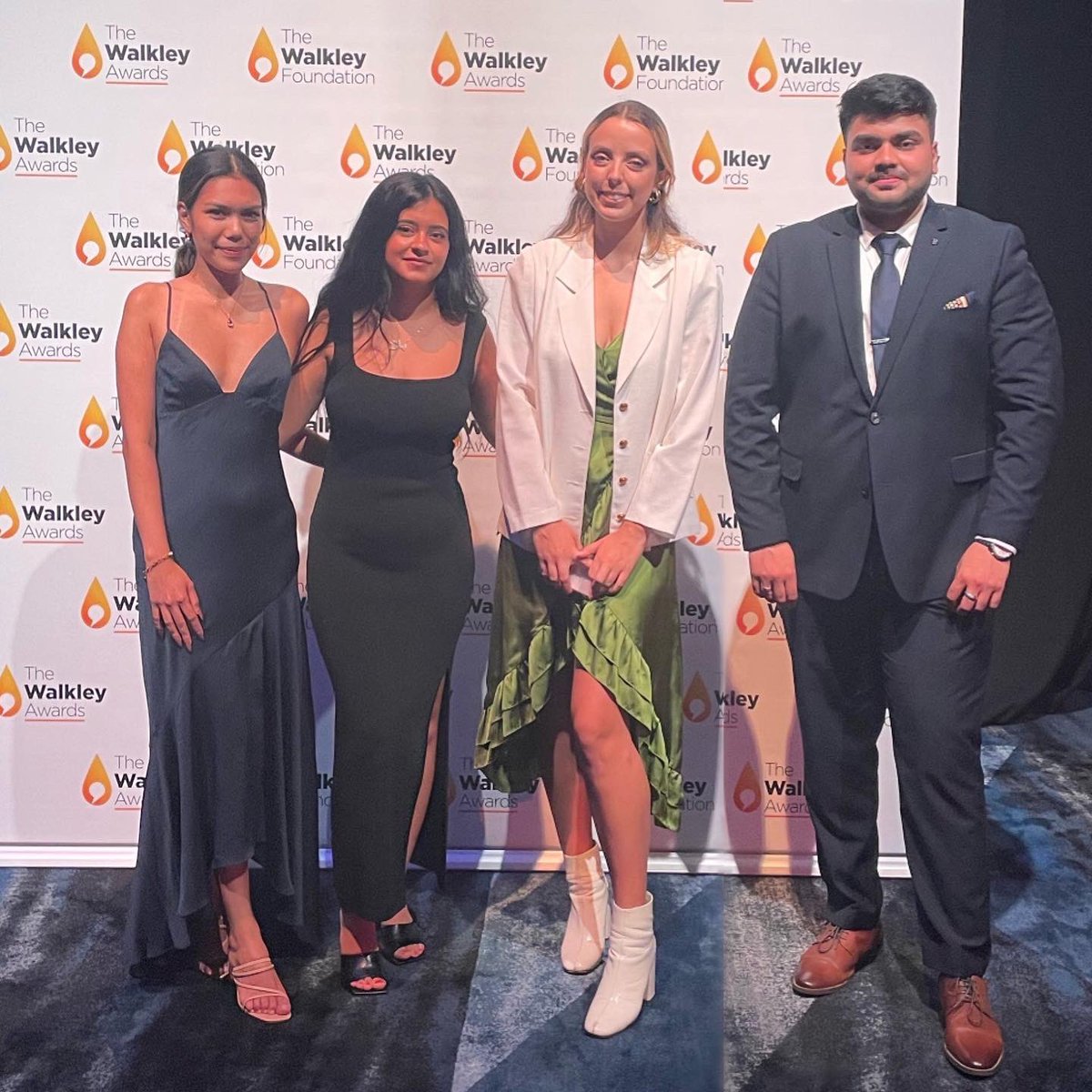 BKarkhey's tweet photo. The @MacleayCollege crew at the 66th Annual @walkleys last Friday night 🥂 https://t.co/3JfTKeAvrn