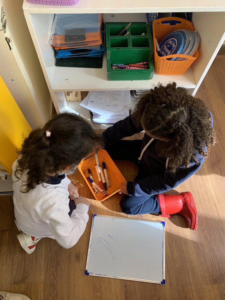 While supporting a classroom this morning, two five year olds approached me and said,'I am so frustrated. Julia is not listening to us. We tried saying STOP, I don't like that, STOP again. I need help.' Well done to our counselors for helping our students express themselves. #SEL