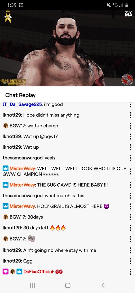 DominaterAustin's tweet photo. Ladies and gentlemen boys and girls of all ages earlier tonight I secured my spot for the next @__GWW__ ppv Holy grail. I outlasted 5 of the best competitors they have on the roster. #ComboGame #HolyGrail https://t.co/DhztIvP8Cl
