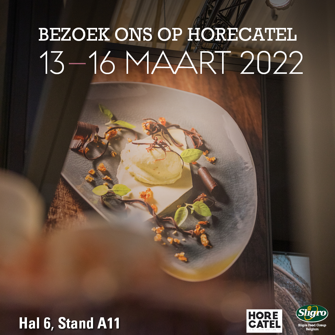 Volgende week zijn we samen met Sligro-ISPC te vinden op #Horecatel! We kijken uit naar inspirerende ontmoetingen met een heerlijk hapje 👏 #SligroFoodGroupBelgium