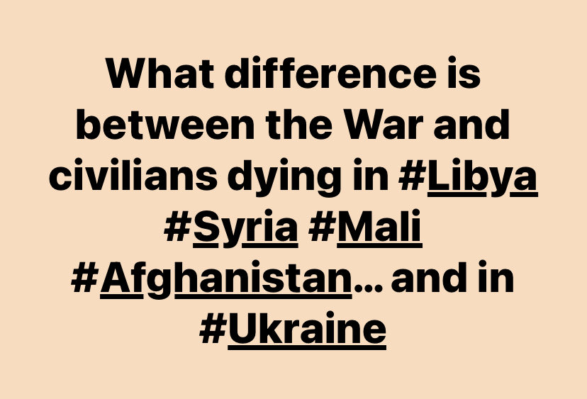 ckahinab's tweet image. It’s really messed up and clearly hard to understand ! #MixedMessage #Ukraine #Libya #Mali #Syria #Iraq #Afghanistan…. 

#EndAllWars #NoWar