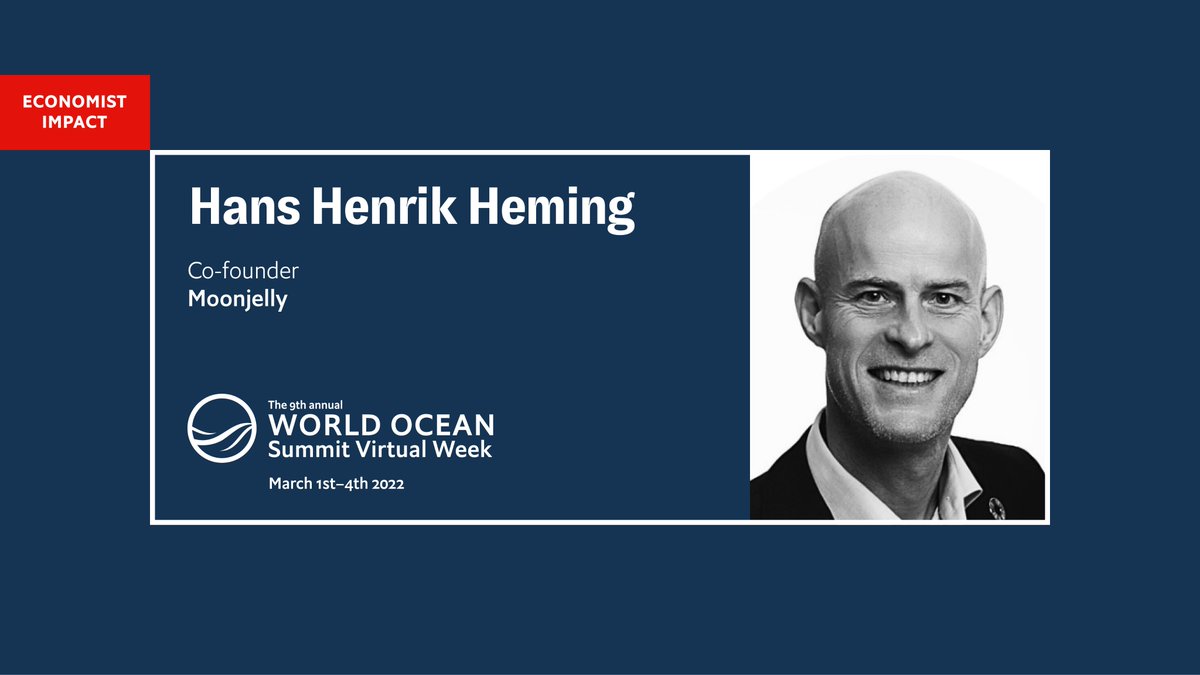 Moonjelly Co-founder <a href="/publicmind/">Hans Henrik H.Heming</a>, will be speaking today at the #WorldOceanSummit on the topic of "tackling the ocean conservation finance gap" and how #web3 can solve it.

Date/Time: March 3rd/11:55 am CET

Watch the session by registering to the event. eventsregistration.economist.com/event/61d9b752…