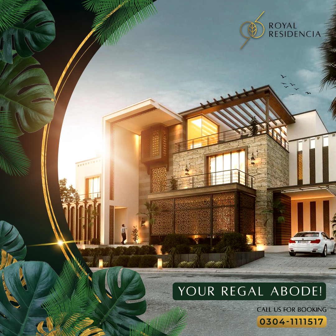 Reside in the luxurious heaven and revel the benefits of an exquisite lifestyle. #RoyalResidencia is providing you unmatched excellence that you have never imagined. #RoyalResidencia #GreenLiving #Royalty #Luxury #TwinCities
