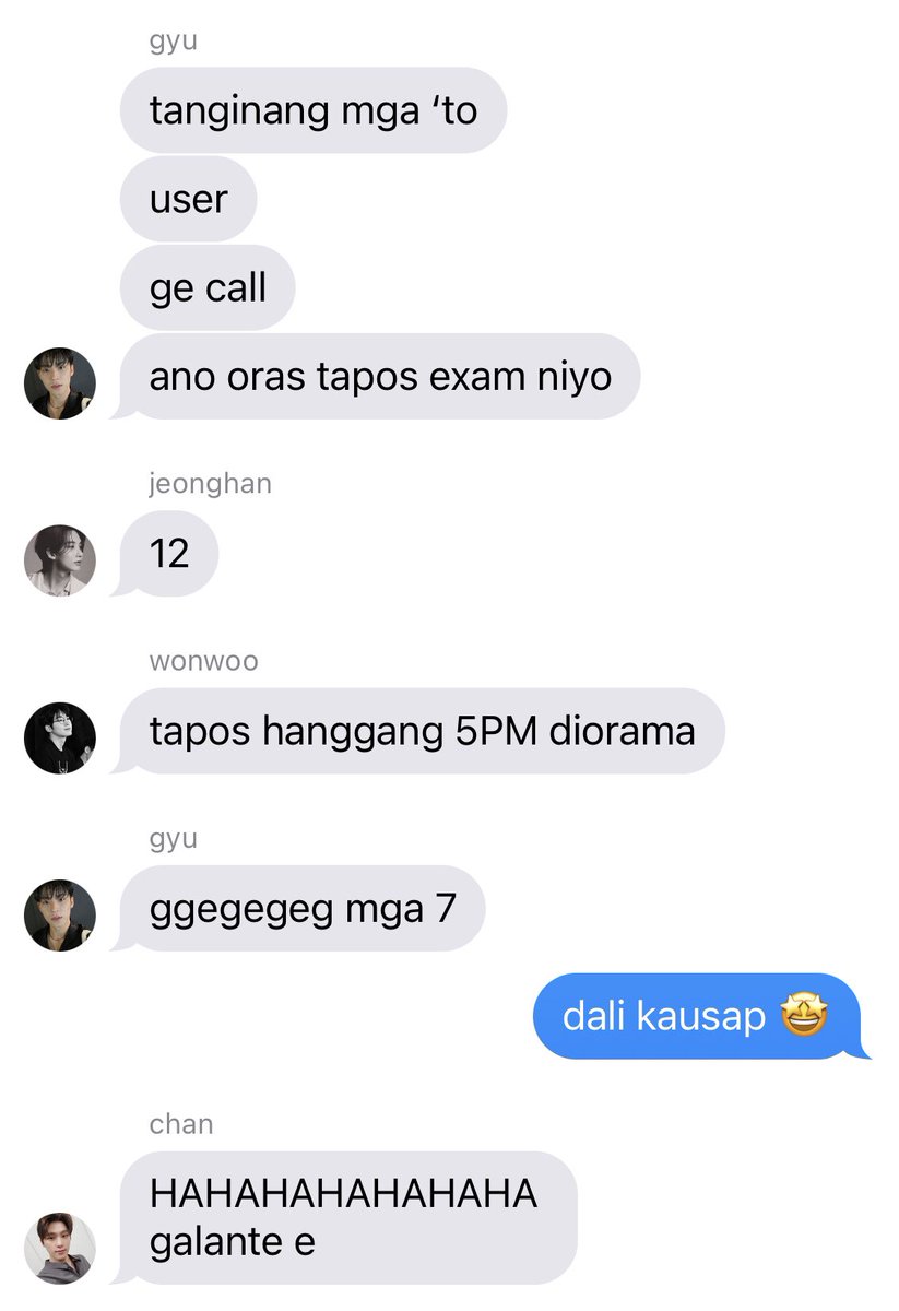 wonuscache's tweet photo. 411 | marami siguro talaga silang chismis kaya tinawag na best-teas gc nila https://t.co/0INz8cJAa4