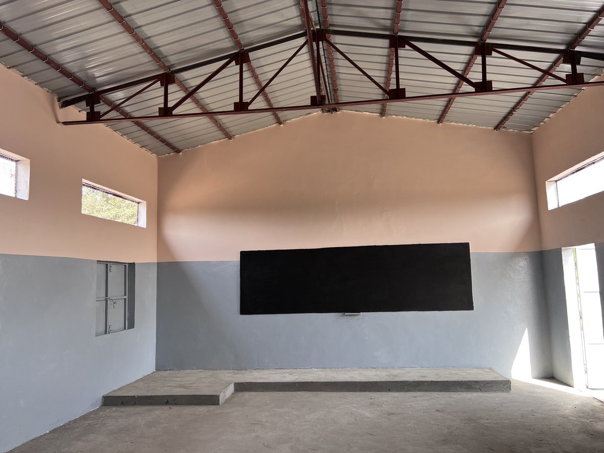 gouri_the's tweet photo. Classroom construction done! Desks underway! Thanks again to all our friends and partners for their support and trust in us. https://t.co/OQzAX3DsLb