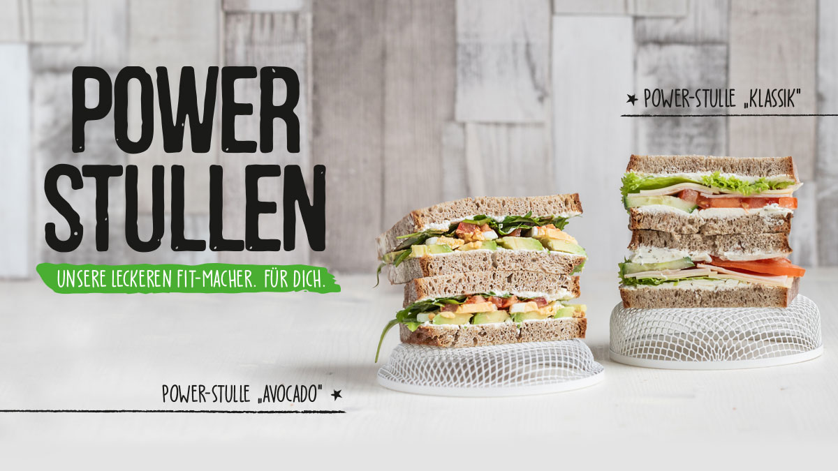 Backfactory's tweet photo. Good food – good mood! Mit unseren Power-Stullen sind das nicht nur leere Worte😉
Saftige Weizenmischbrot-Scheiben werden direkt im Store mit köstlichen Zutaten belegt.
Unsere leckeren Fitmacher gibt es in den Sorten: 
🥪Avocado-Ei 
🥪Klassik mit Gouda und Putenbrustschinken https://t.co/0y9X5FcSsP
