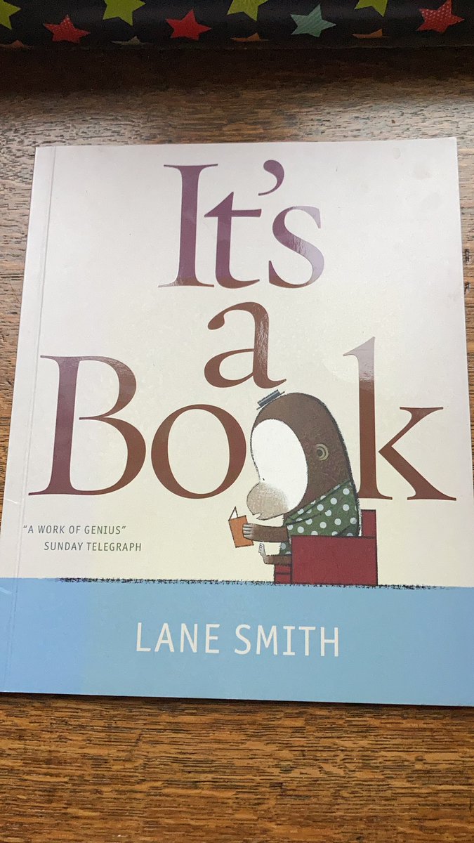 StSwithunsAcaEn's tweet photo. This fantastic book was recommended to me by the brilliant @rosiecoaching @philosophyfound and we use it as part of our #StoriesForThinking programme, in @Philosothon training and of course today #WorldBookDay #ItsABook #LaneSmith What is book?
https://t.co/GfrXX3nW6y https://t.co/YDCwCJL5sq