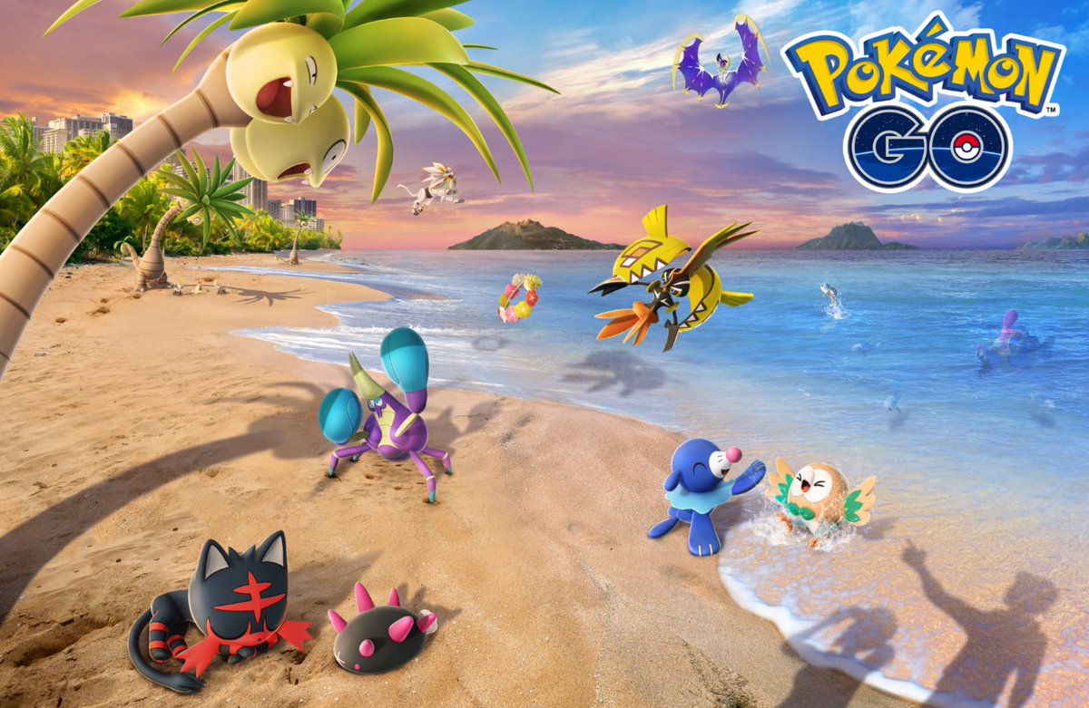 Pokémon GO Hub on X: A new Pokémon GO Season of Alola artwork has