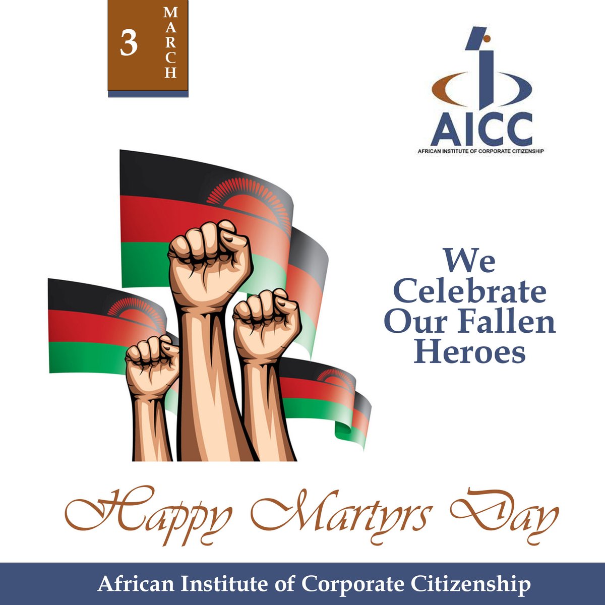 We celebrate our Heroes. Happy Martyr's Day!