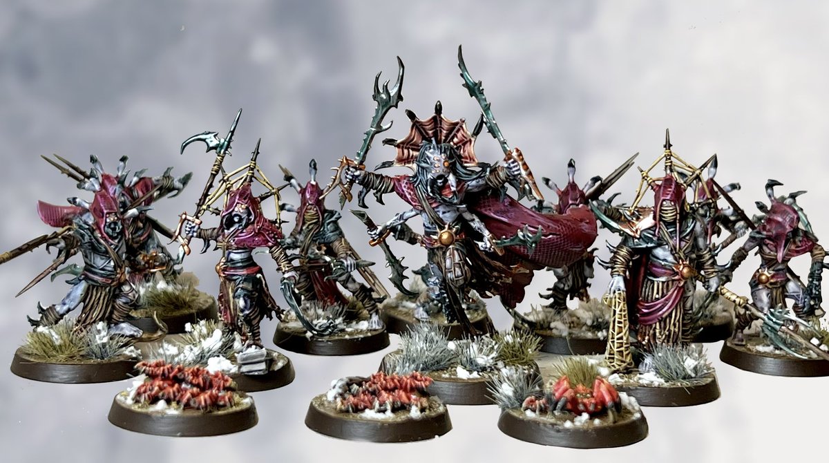 Itsy bitsy spider… ??? Tarantulos Brood from current Warcry box 