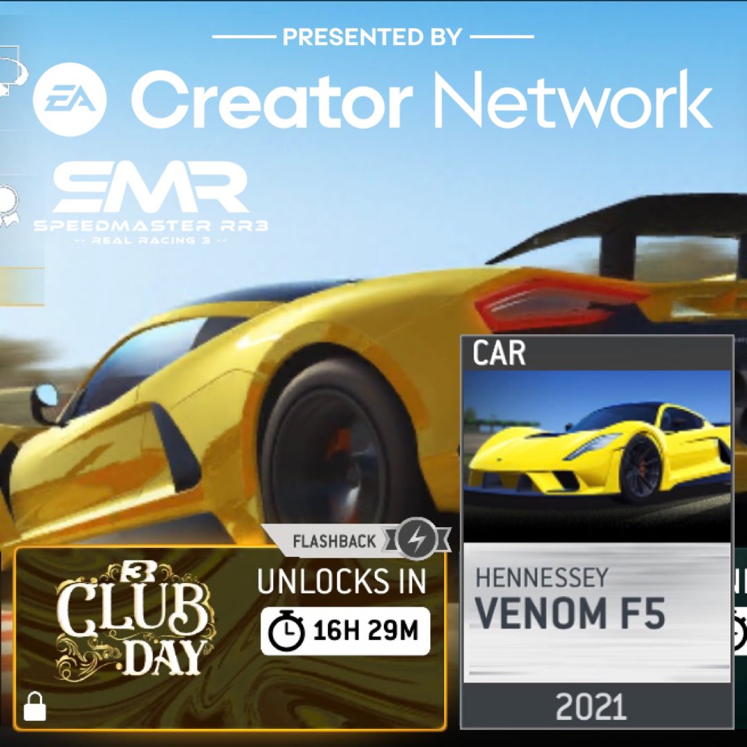 3Speedmaster's tweet photo. Next up..!! 💛💛💛

@realracingea @hennesseyperformance #realracing #realracing3 #realracing3ea #realracing3pics #realracing3cars #realracingea #hennesseyvenomf5 https://t.co/Fh4vVenaA2
