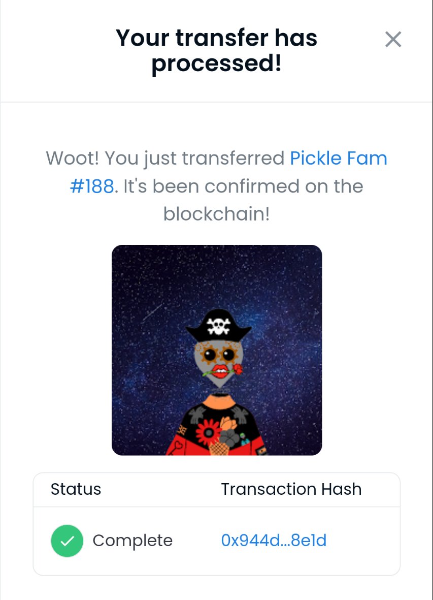 PICKLE FAM NFTs tweet media