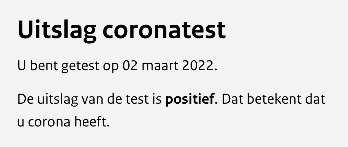 It took more than 2 years, but… 🦠☹️