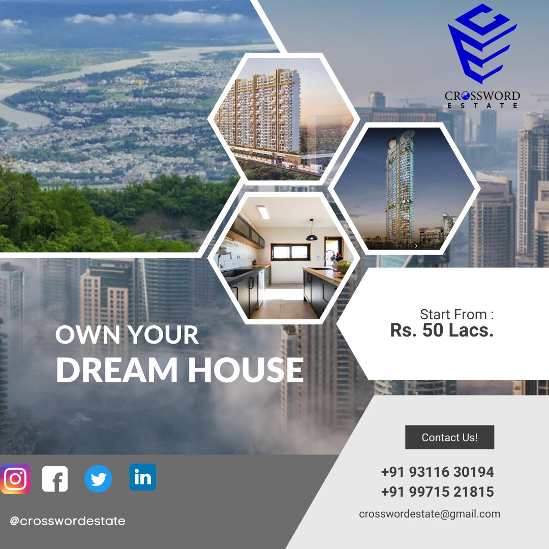 CrosswordEstate's tweet photo. Own your dream house with us. 

Your dream house is just a call away!!
Contact us! 

Crossword Estate 

+91 93116 30194
+91 99715 21815
 
#theleelaskyvillas #risland #skymansion #amritahills #rishikesh #realestate #greenbaygolfvillage #crosswordestate https://t.co/kRcqCSnw8y
