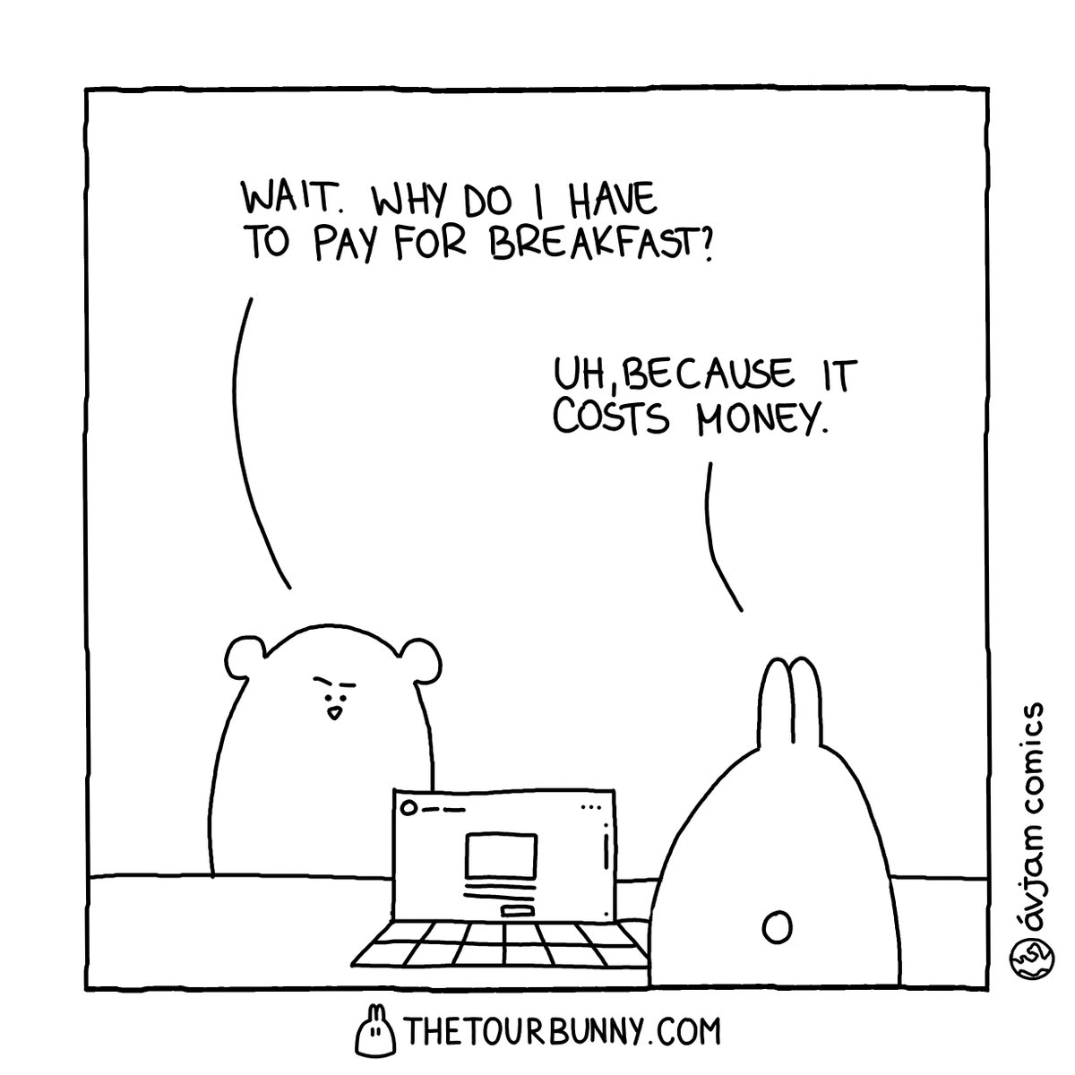 TheTourBunny's tweet photo. "So I'd end up paying the same amount!"

- "Wow, almost as if that's the actual reason." https://t.co/yiEwAcQjwy