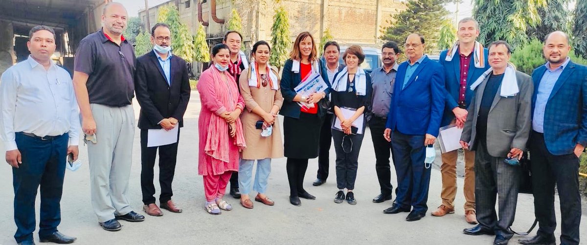 manojsunuwar's tweet photo. Successfully  completed visit at @triveni spinning and @jay spinning of @SEEP_Programme by @UKinNepal thanks a lot for your Techanical support &amp; guidance energetic and dynamic person @BaljitDobin for coordination and collaboration @Sbasnyet @tarabakhariya thanks  to all https://t.co/FAKRpcl3fK