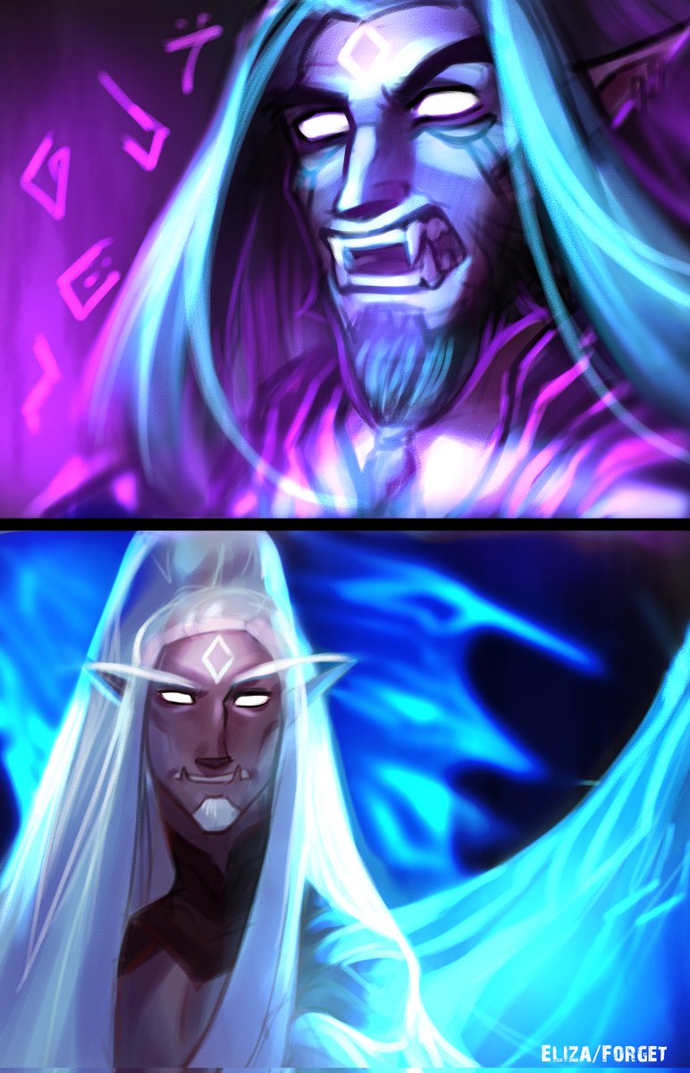 ElizaForget's tweet photo. Moment from my AU history. The conflict that led to the death of Jangard and the appearance of Deimos. 

Jangard - Ender Dragon to Deimos.

Osiris - Dragon of the Nether, last.

#art #minecraft #digitalart #Enderdragon https://t.co/eRwcQes1mv