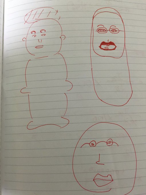 絵を描くのは得意じゃないけど描くのは好き(絶望)
※精神は安定しています 