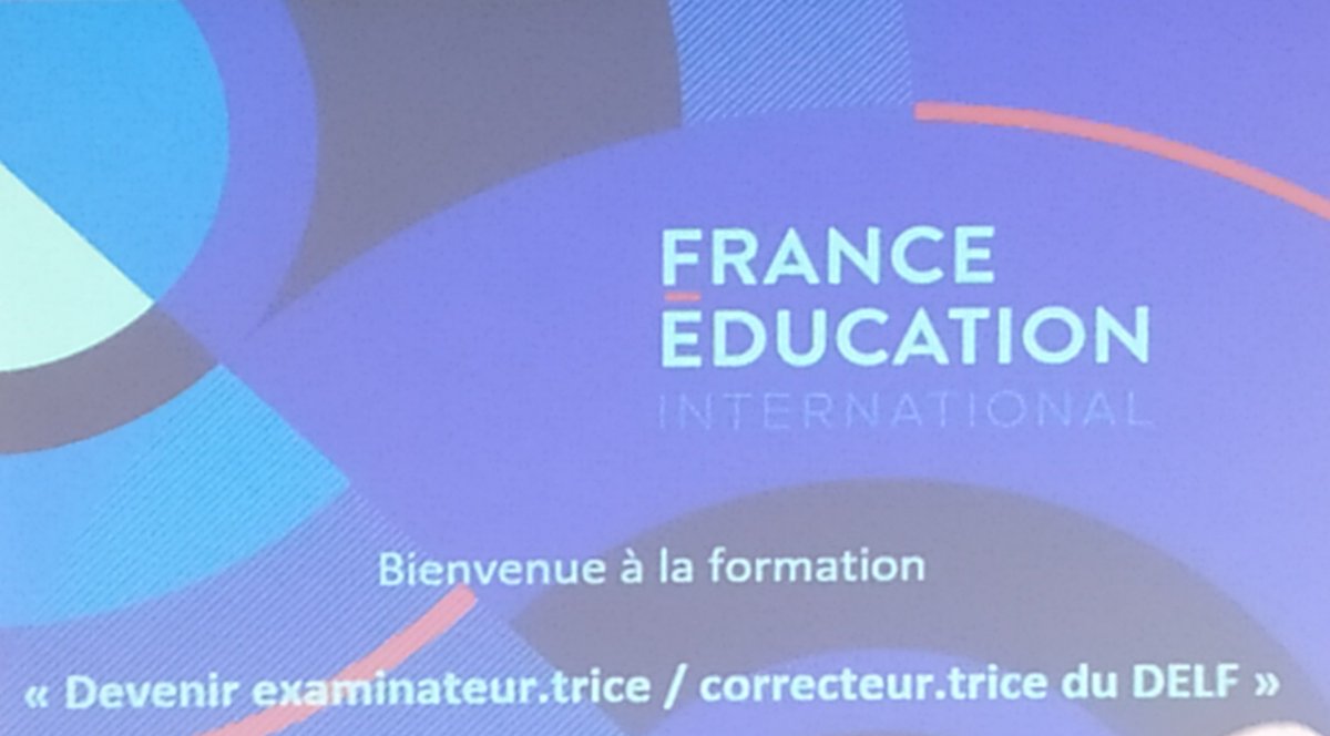 #LycéedesMétiersJeanCaillaud de #RuelleSurTouvre, formation de 2 jours #ExaminateurDELF pour nos élèves allophones.