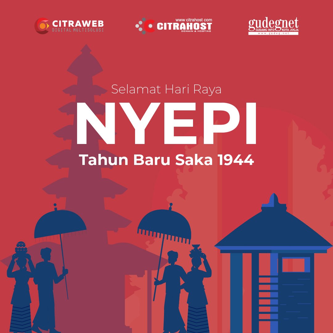 citraweb's tweet photo. Selamat Hari Raya Nyepi 2022. Semoga kamu menemukan kedamaian melalui Catur Brata Penyepian https://t.co/8cHPuEL5vM