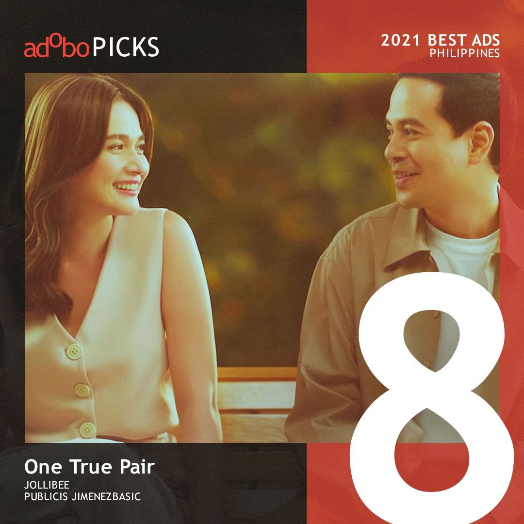 adobomagazine's tweet photo. #adoboPicks: @Jollibee and @PJimenezBasic's #OneTruePair movie went viral as the brand became the first to reunite iconic love team John Lloyd Cruz and Bea Alonzo on-screen. https://t.co/FnwZntVqed