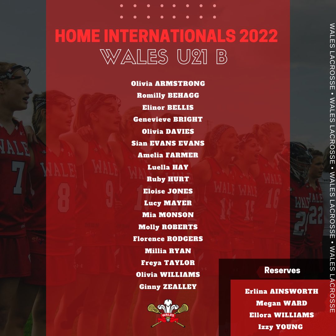 TEAM ANNOUNCEMENT

We are excited to announce our Senior and U21 squad selections for this years Home Internationals in April. 

Huge congratulations to all selected and good luck!
