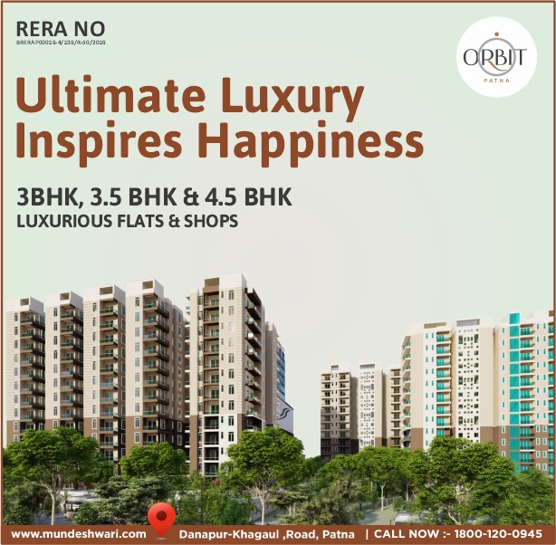 MundeshwariGro1's tweet photo. In the heart of Patna, enjoy a premium lifestyle in 3, 3.5, 4.5 BHK elite homes, which offers exquisite living spaces equipped with everything needed to fill each moment with enjoyment.
#realestate #realestatelife #2bhkflats #3bhkflats #topconstruction
#realestateinvesting https://t.co/JZyLknnwwg