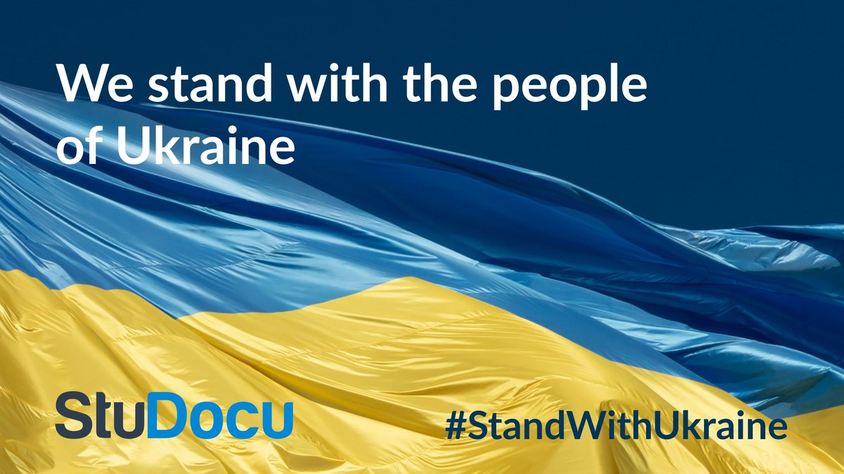 Studocu (@studocu) on Twitter photo StuDocu’s heart has always been blue but now it’s yellow and blue.
We #StandWithUkraine 💛💙
We’re donating €25K to <a href="/RedCross/">American Red Cross</a> to support the people of Ukraine. Want to help as well? Check out how you can support via standwithukraine.super.site/how-to-support… 🙌 StuDocu’s heart has always been blue but now it’s yellow and blue.
We #StandWithUkraine 💛💙
We’re donating €25K to <a href="/RedCross/">American Red Cross</a> to support the people of Ukraine. Want to help as well? Check out how you can support via standwithukraine.super.site/how-to-support… 🙌