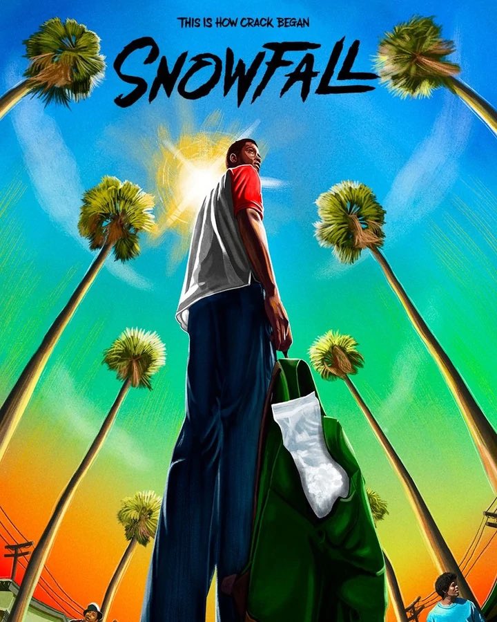 IsaacVasquez39's tweet photo. Through the years with Snowfall first 4 seasons these are a beauty💯❄️ #SnowfallFX https://t.co/IlBdugZFtz