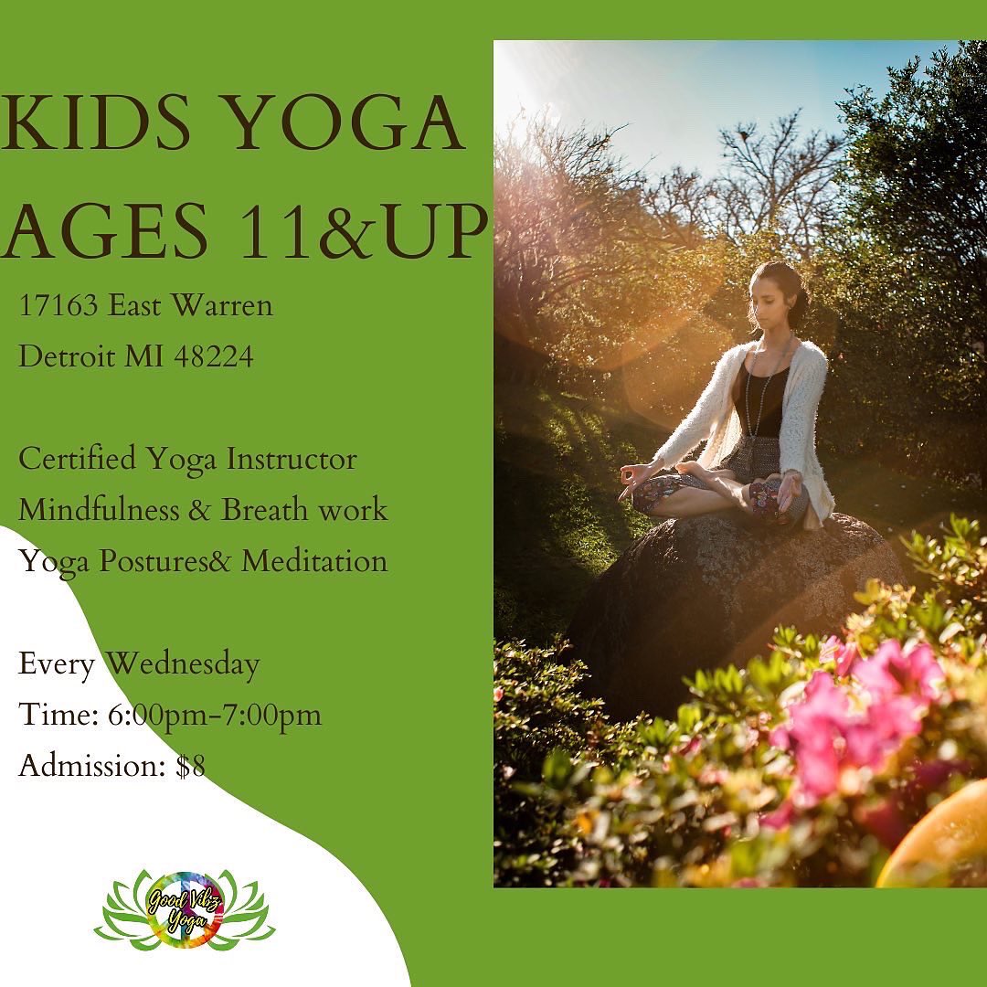 KymalethaB's tweet photo. Anyone looking for yoga classes for adults, seniors and children information ⬇️ March and April 2022 at The Great Divine Center

Hosted by a certified yoga instructor
*mats&amp; materials included*
#detroityoga #yogadetroit #Detroit #yoga #kidsyogadetroit https://t.co/jxHlBLy5bU