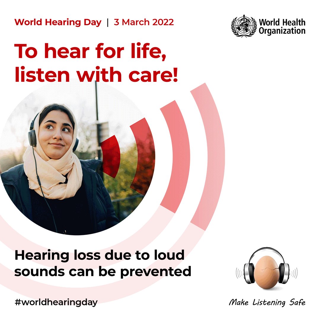 Everyone here in Audiology is celebrating #WorldHearingDay