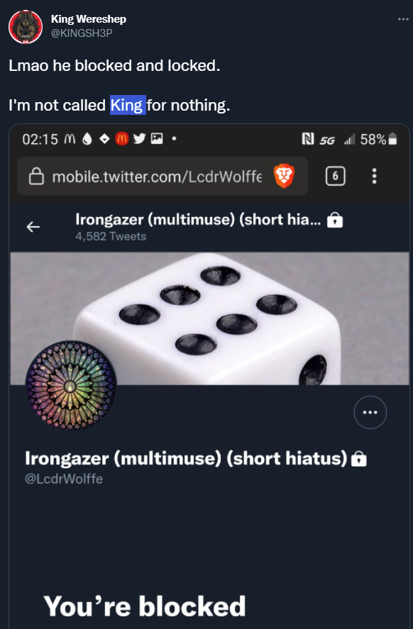 TOOTHYKISS's tweet photo. guess im a king now? 🤪 https://t.co/gRyscLHoy6