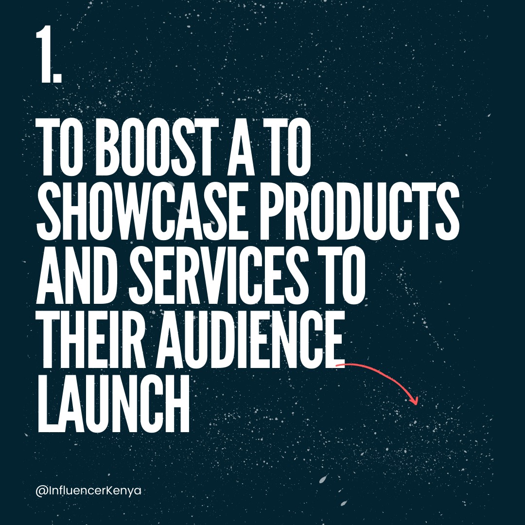 Influencr_Kenya's tweet photo. If at all you're questioning what value would influencers bring to you as a brands

Well here are some tips for you!!

#InfluencerMarketing
#InfluencerKenya #Influencers #Contentcreators #CreatorEconomy https://t.co/6vKIWEqCnf
