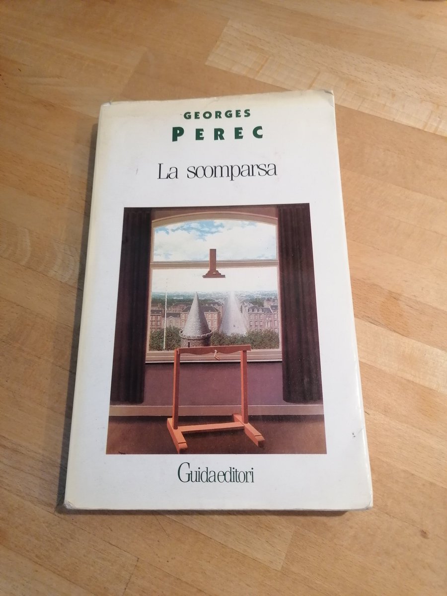 G_Randaccio's tweet photo. Quarant'anni oggi dalla scomparsa di Georges Perec. Che malinconia. https://t.co/huSZzxa2AS