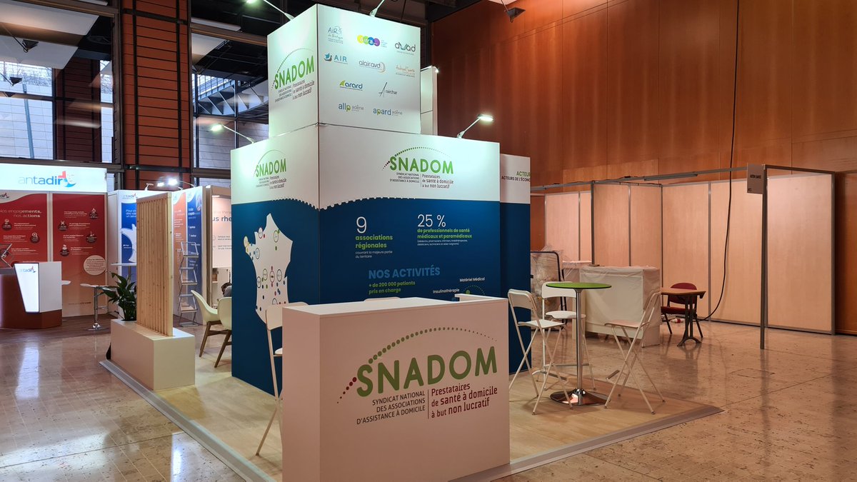 Les associations membres du Snadom seront présentes à l'occasion des #Jivd du 3 au 5 mars ! Venez découvrir sur le stand 11 nos prestations au service des patients !
#PPC #Sante