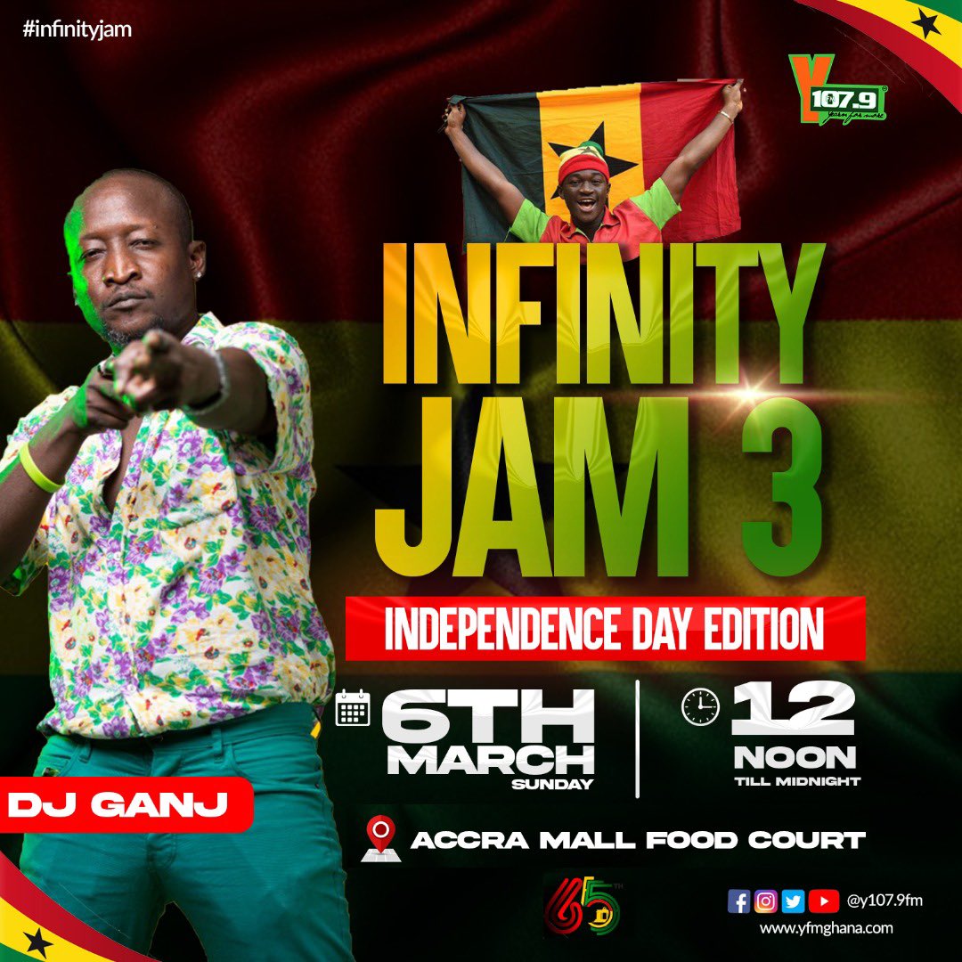 RevErskineGH's tweet image. Sunday settings! My general @DJGANJ  on the  #InfinityJam @Y1079FM