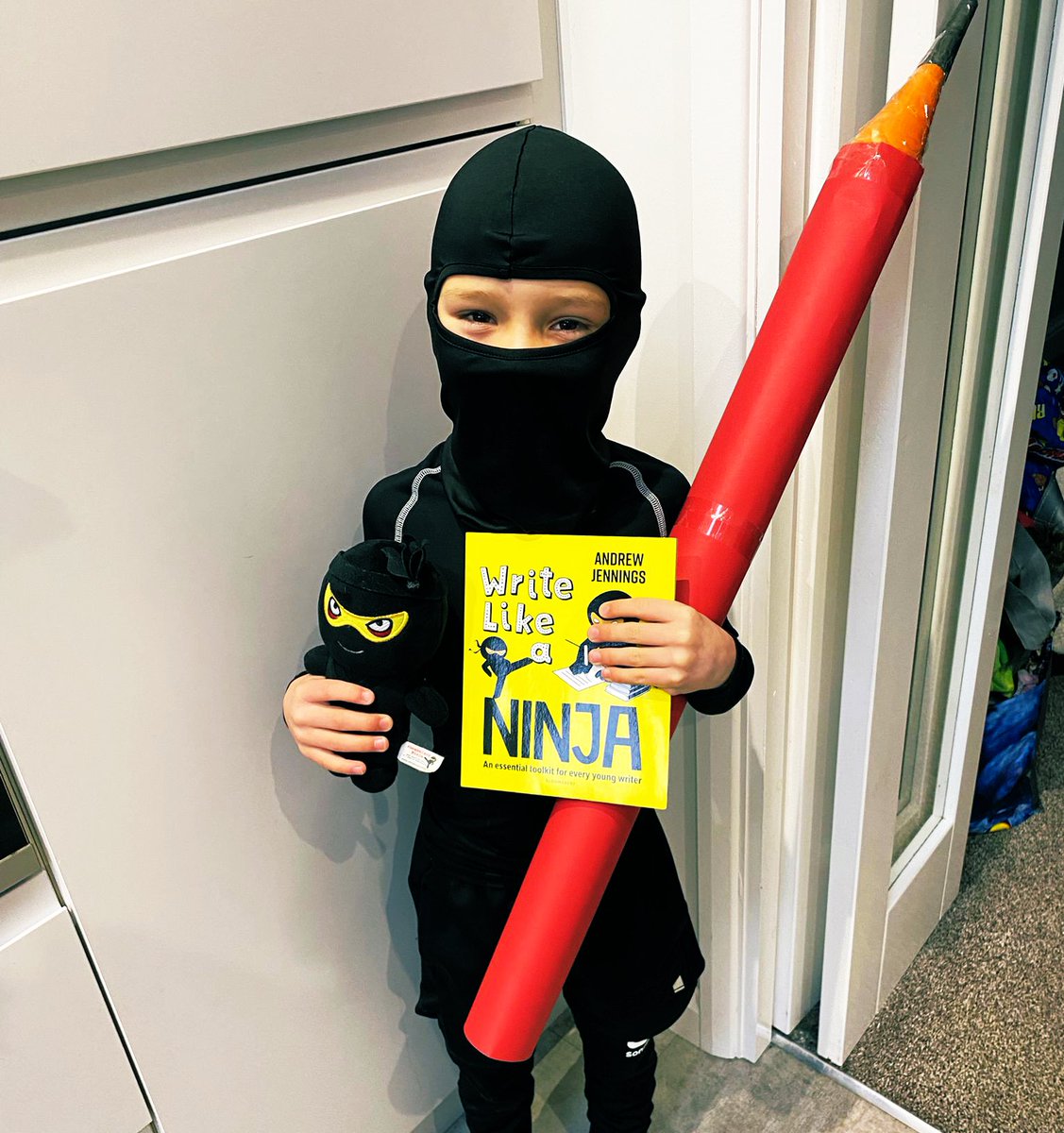 Woah! 🥷🔥 World Book Day has just been won! #writelikeaninja