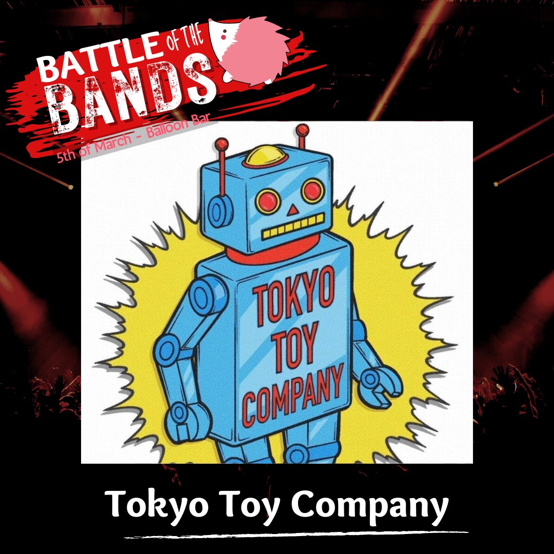 BristolRAG's tweet photo. Last but not least, meet Tokyo Toy Company!

TTC are a 5-piece band who combine math rock influences with post-punk &amp; indie elements. The band consists of Rhys Worgan on vocals, Alfie Alderson on drums, Ryan Morris on guitar, Connor Smith on guitar and Flynn Mulcahy on bass. 🎤🎸 https://t.co/8JENlFdXBg